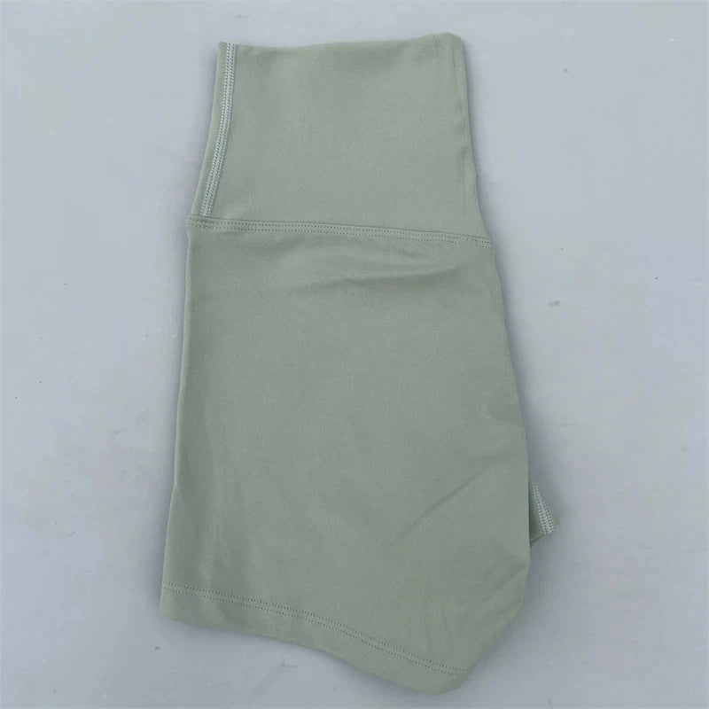 Sexy Solid Color Women Fitness Sport Short High