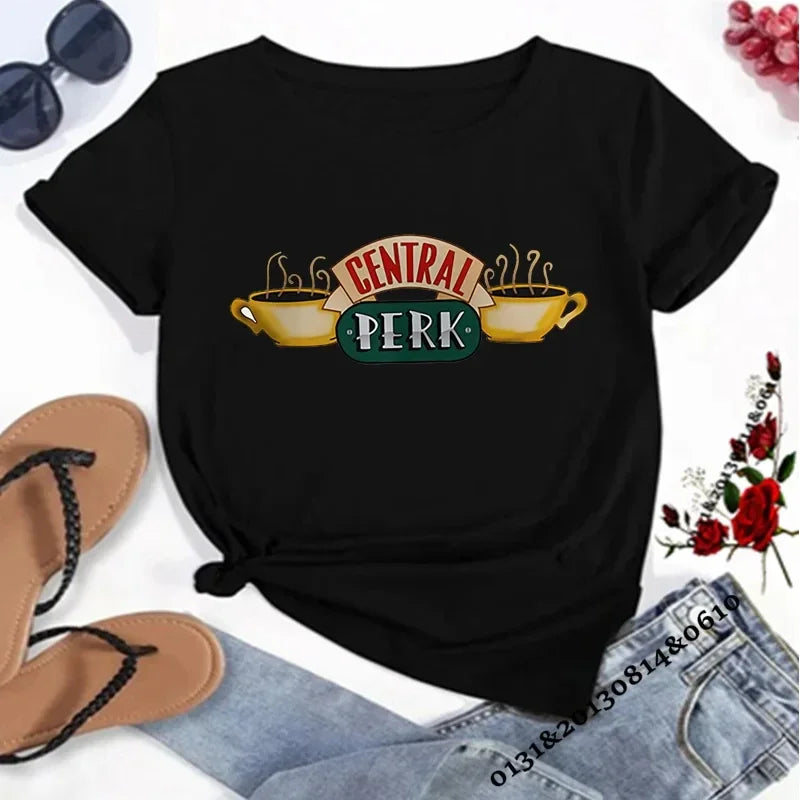 Central Perk T-Shirt Friends TV Show Women's T-Shirt