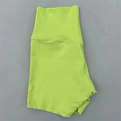 Sexy Solid Color Women Fitness Sport Short High