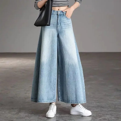 Baggy Jeans High Waist Women's Pants Newjeans Wide