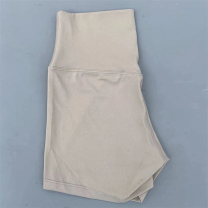 Sexy Solid Color Women Fitness Sport Short High