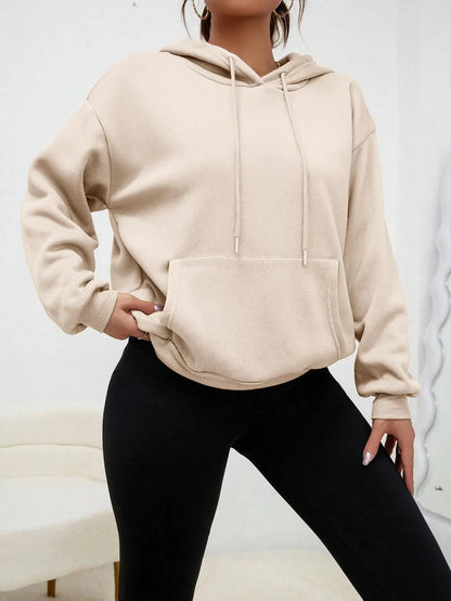 Graffiti Line Bear Simple Print Female Hoody Harajuku