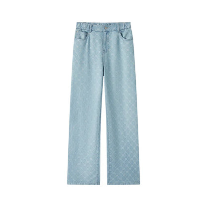 Semir Jeans Women Elastic Waist Long Trousers 2025