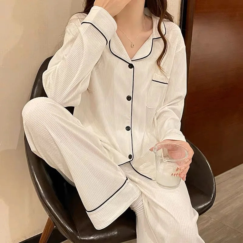 2025 Spring and Autumn New Women's Solid Color