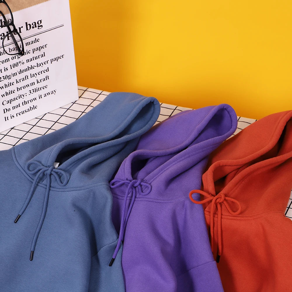 Graffiti Line Bear Simple Print Female Hoody Harajuku