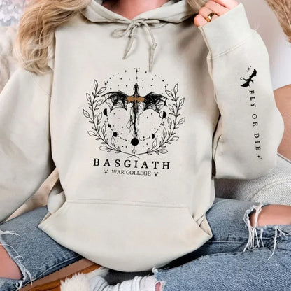2025 Women's Fall/Winter Hoodie Fourth Wing Sweatshirt