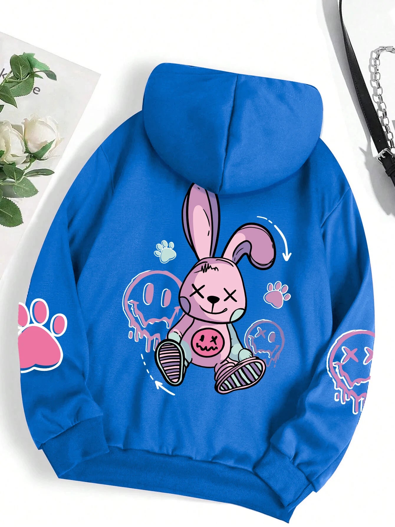 Hip Hop Street Casual Printed Female Hoodies Fashion