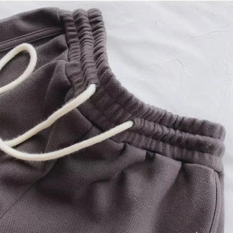 Women Casual Drawstring Sports Shorts Summe