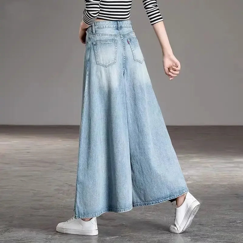 Baggy Jeans High Waist Women's Pants Newjeans Wide