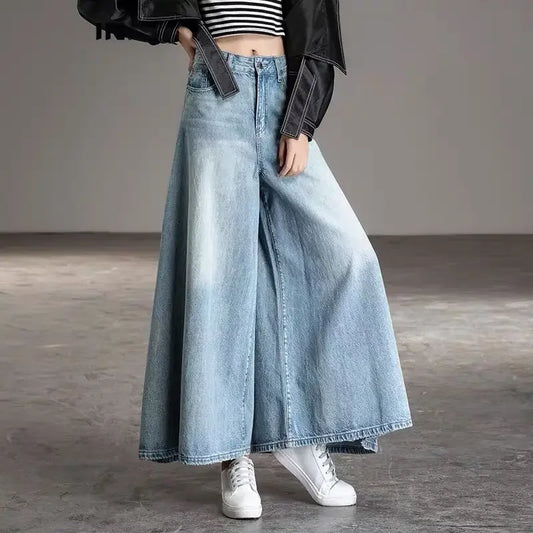 Baggy Jeans High Waist Women's Pants Newjeans Wide
