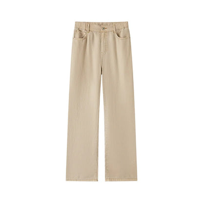 Semir Jeans Women Elastic Waist Long Trousers 2025