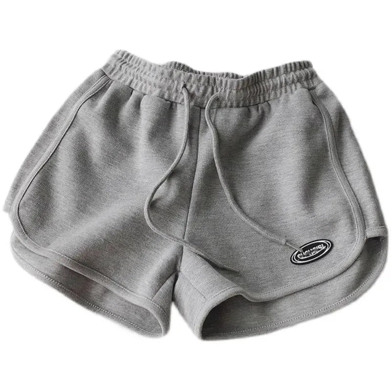 Women Casual Drawstring Sports Shorts Summe