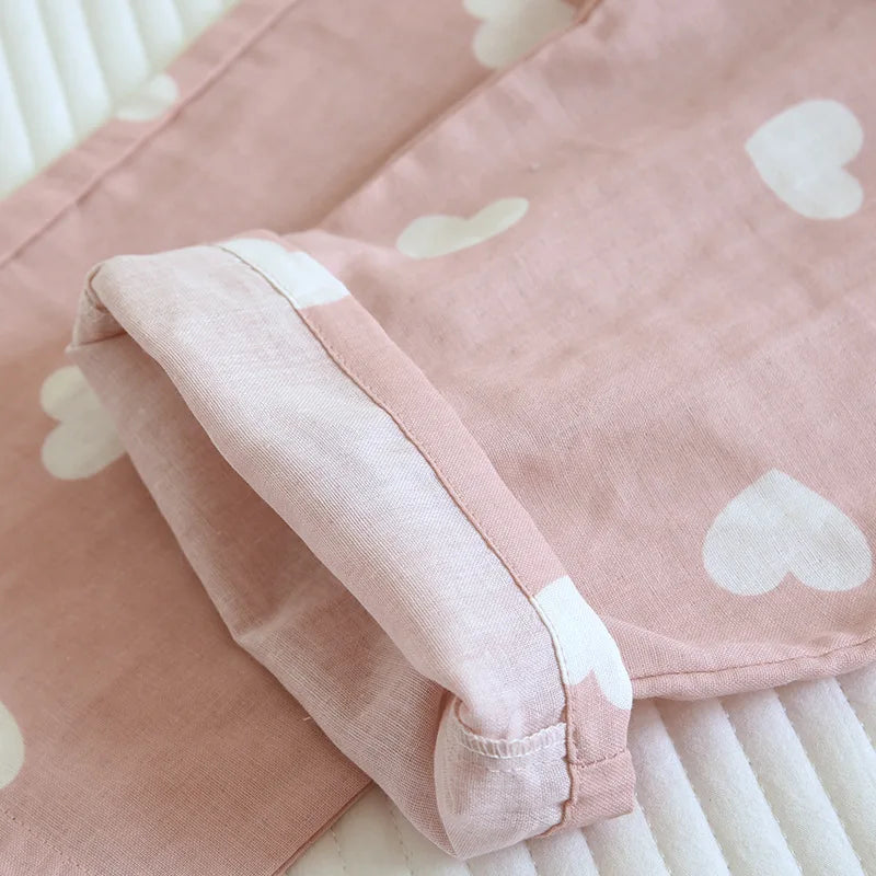 New Spring and Autumn Pajama Set Women's 100% Cotton