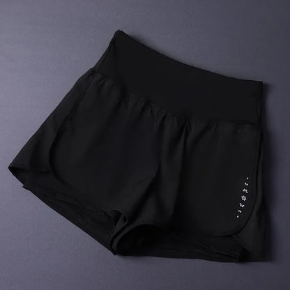 Women's 2 in 1 Shorts with Pockets - Lightweight Breathable